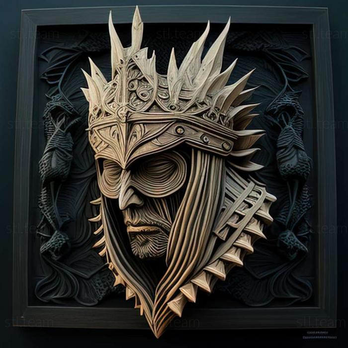 3D модель Гра Dark Souls II Crown of the Sunken King (STL)